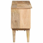 TV Cabinet 140x30x50 cm Solid Mango Wood