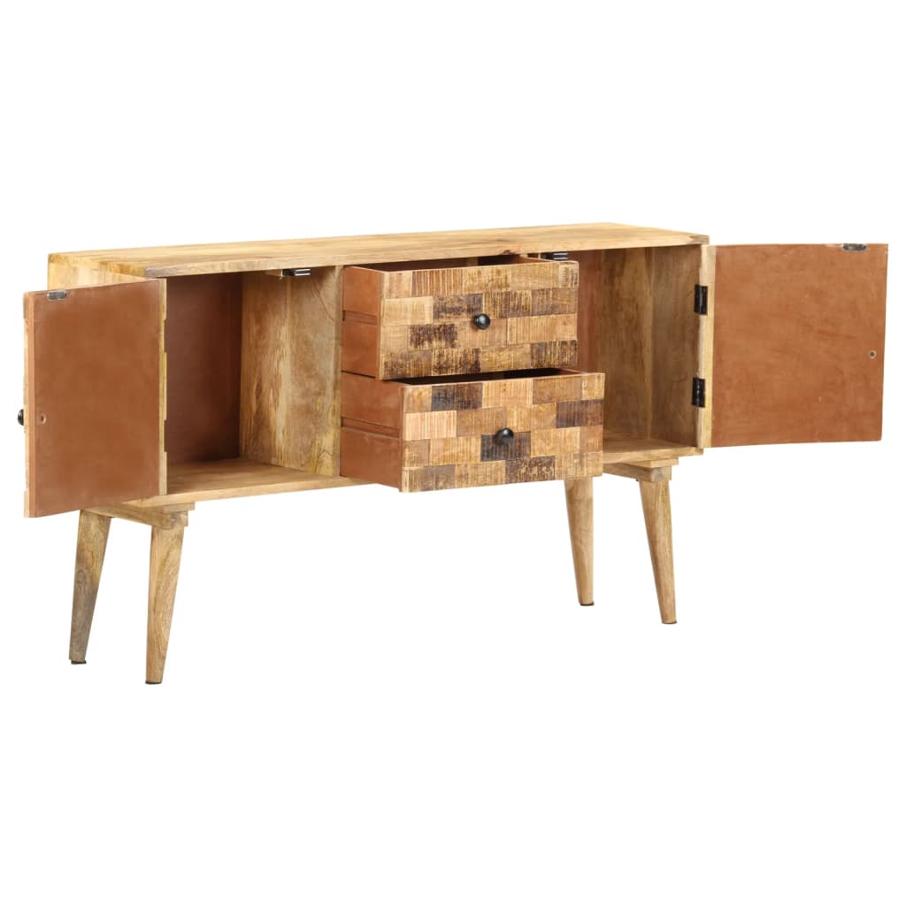 Sideboard 120x30x70 cm Solid Mango Wood