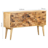 Sideboard 120x30x70 cm Solid Mango Wood - Extra Image