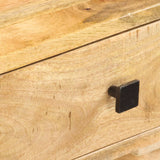Console Table 115x35x76 cm Solid Mango Wood - Low Angle