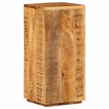 Plant Stands 2 pcs Solid Mango Wood - Rear View