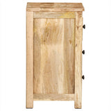 Bedside Cabinet 45x35x60 cm Solid Mango Wood - Side View