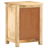 Bedside Cabinet 45x35x60 cm Solid Mango Wood - Top-Down View
