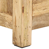 Bedside Cabinet 45x35x60 cm Solid Mango Wood - Close-Up Angle
