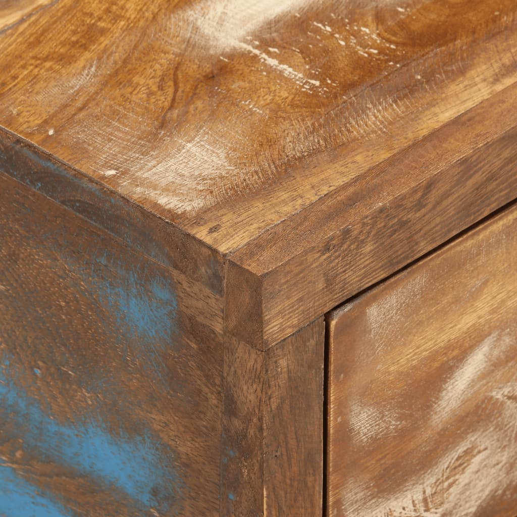 TV Stand (118-195)x30x40 cm Solid Reclaimed Wood