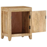 Bedside Cabinet 40x30x50 cm Solid Mango Wood - Top-Down View
