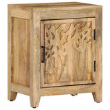 Bedside Cabinet 40x30x50 cm Solid Mango Wood - Extra Image