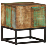 Side Table 30x30x33 cm Solid Reclaimed Wood