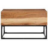 Coffee Table 68x68x41 cm Solid Acacia Wood
