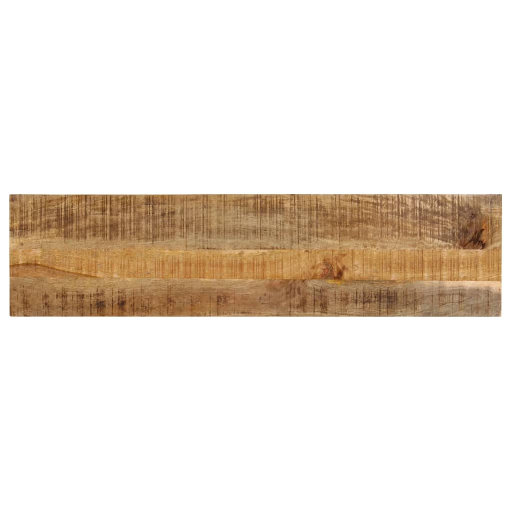 Console Table 120x30x75 cm Rough Mango Wood