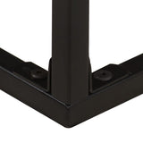 Console Table 120x30x75 cm Rough Mango Wood - 45-Degree Angle