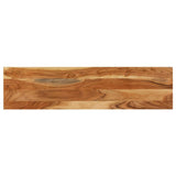 Console Table 120x30x75 cm Solid Acacia Wood - Top-Down View
