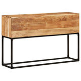 Console Table 120x30x75 cm Solid Acacia Wood
