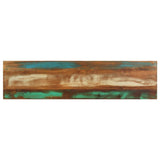 Console Table 120x30x75 cm Solid Reclaimed Wood - Top-Down View