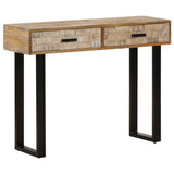 Console Table 100x30x75 cm Solid Mango Wood - Extra Image