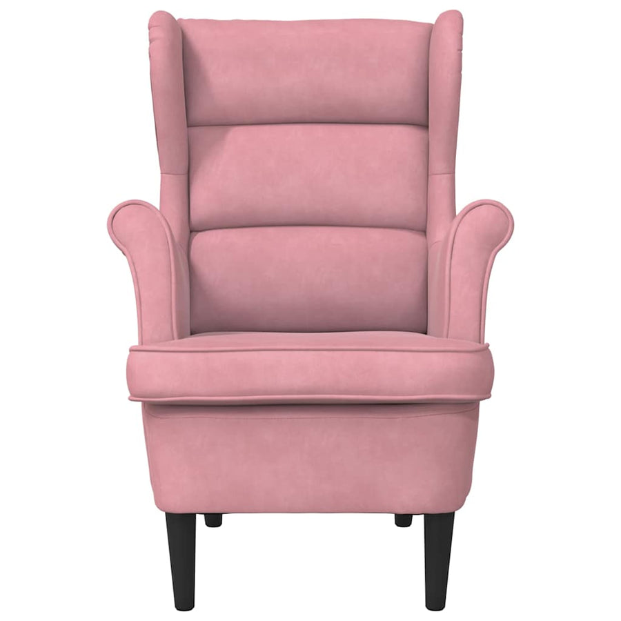 Armchair Pink Velvet
