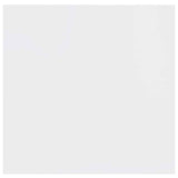 Floating Wall Shelves 2 pcs High Gloss White 23x23.5x3.8 cm MDF