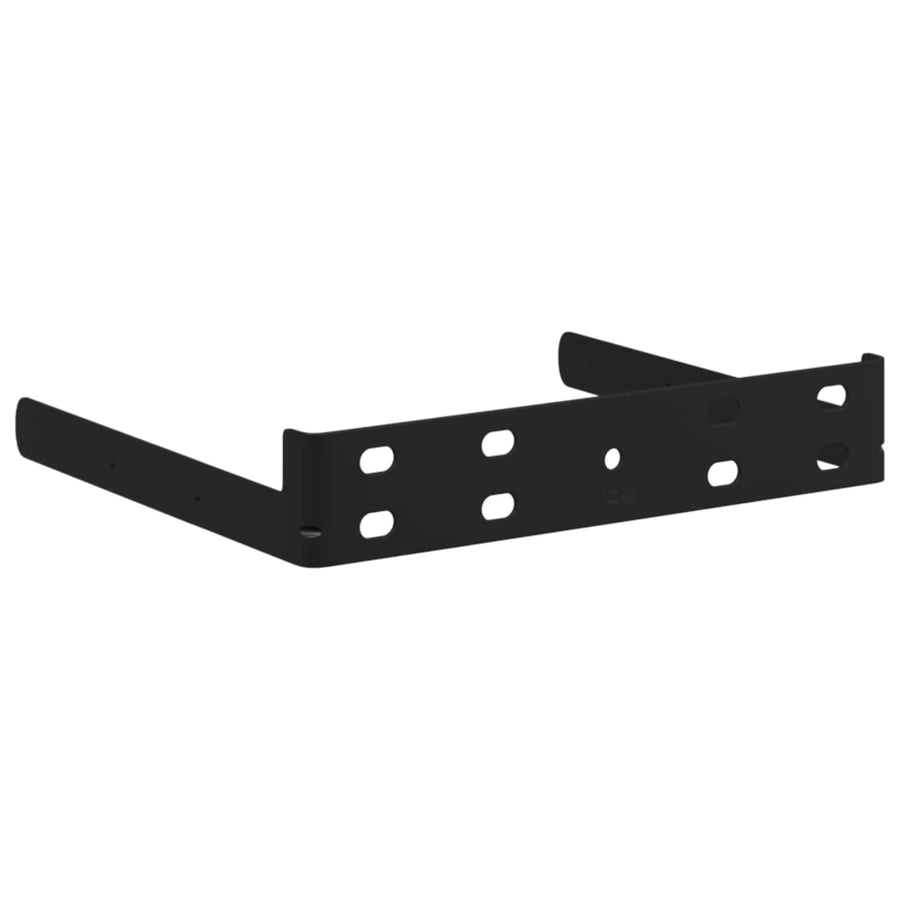 Floating Wall Shelves 2 pcs High Gloss White 40x23.5x3.8 cm MDF