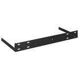 Floating Wall Shelves 4 pcs High Gloss White 40x23.5x3.8 cm MDF