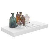 Floating Wall Shelf High Gloss White 50x23.5x3.8 cm MDF