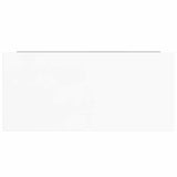 Floating Wall Shelf High Gloss White 50x23.5x3.8 cm MDF