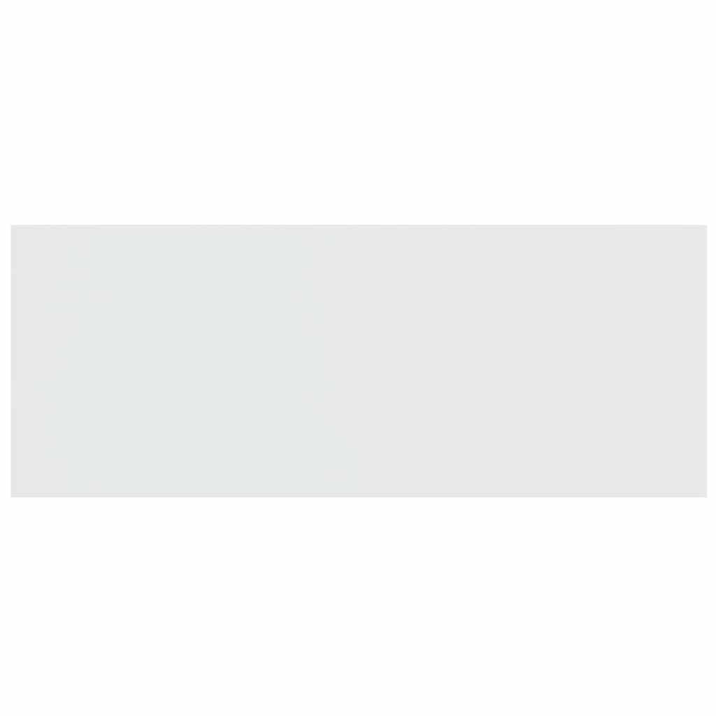 Floating Wall Shelves 2 pcs High Gloss White 60x23.5x3.8 cm MDF