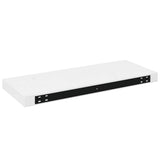 Floating Wall Shelves 4 pcs High Gloss White 60x23.5x3.8 cm MDF - Extra Image
