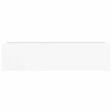 Floating Wall Shelves 2 pcs High Gloss White 90x23.5x3.8 cm MDF