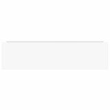 Floating Wall Shelves 4 pcs High Gloss White 90x23.5x3.8 cm MDF