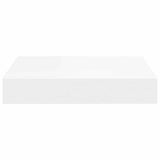 Floating Wall Shelves 4 pcs White 23x23.5x3.8 cm MDF