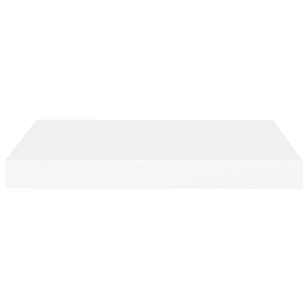 Floating Wall Shelves 2 pcs White 40x23.5x3.8 cm MDF