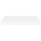 Floating Wall Shelves 2 pcs White 40x23.5x3.8 cm MDF