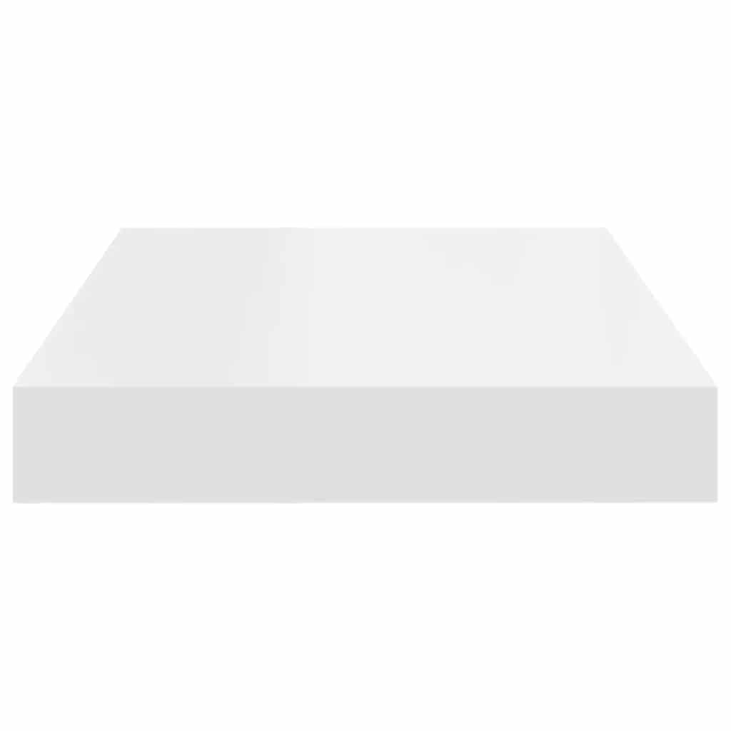 Floating Wall Shelves 4 pcs White 40x23.5x3.8 cm MDF