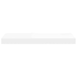 Floating Wall Shelf White 50x23.5x3.8 cm MDF
