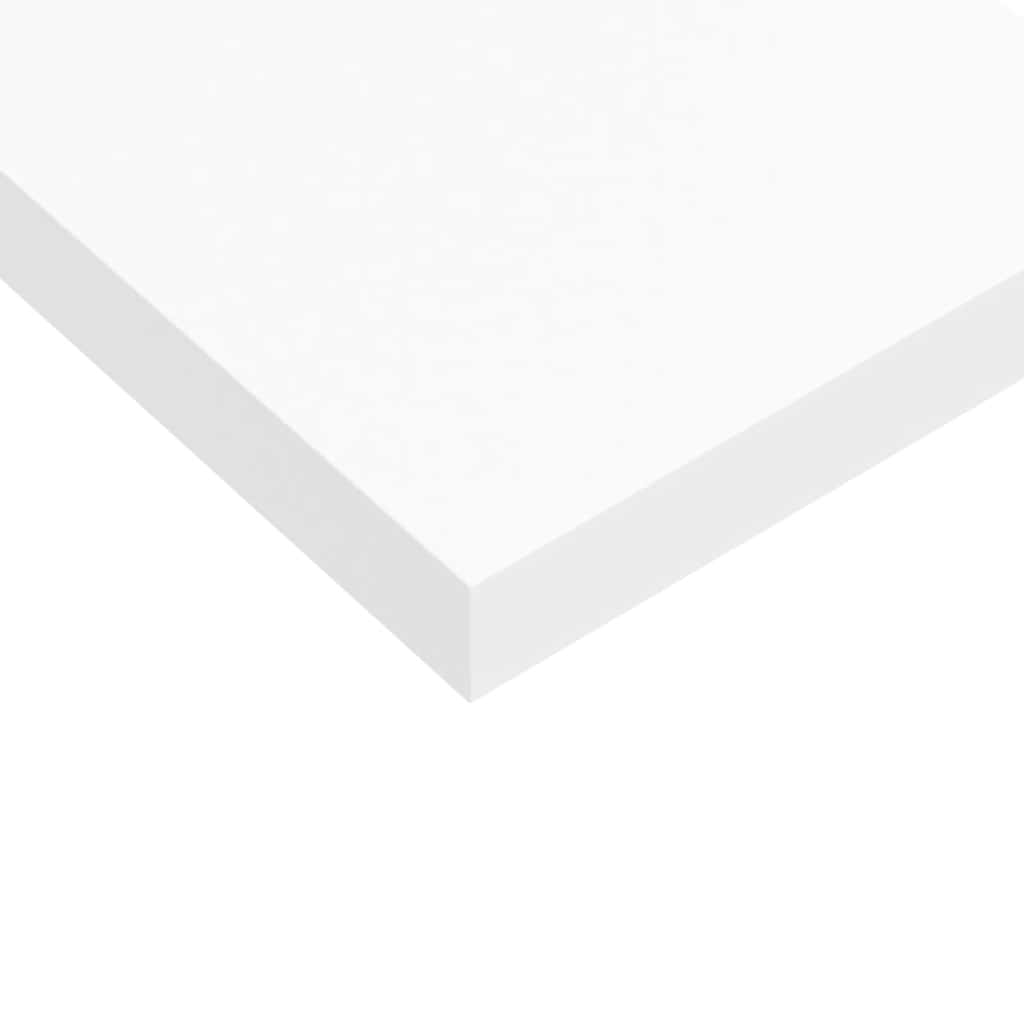 Floating Wall Shelf White 50x23.5x3.8 cm MDF