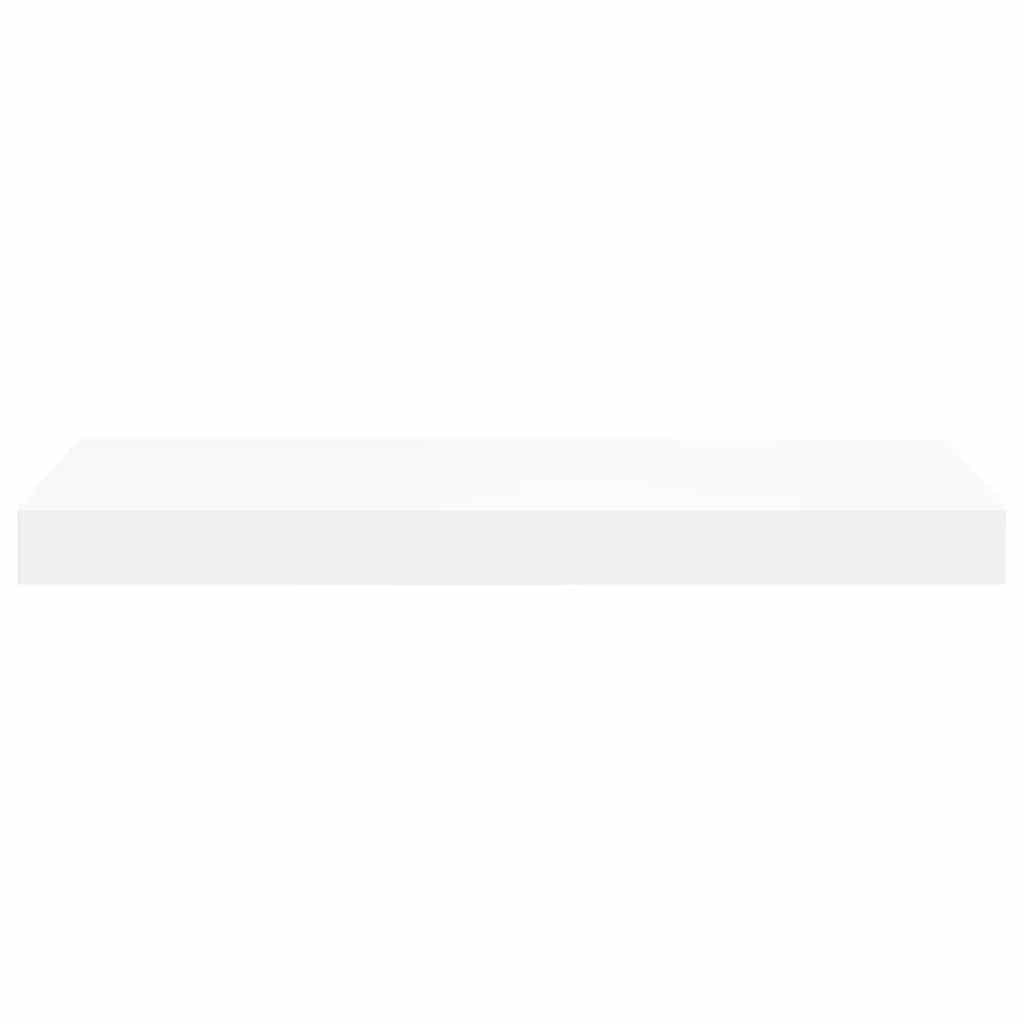 Floating Wall Shelves 4 pcs White 50x23.5x3.8 cm MDF