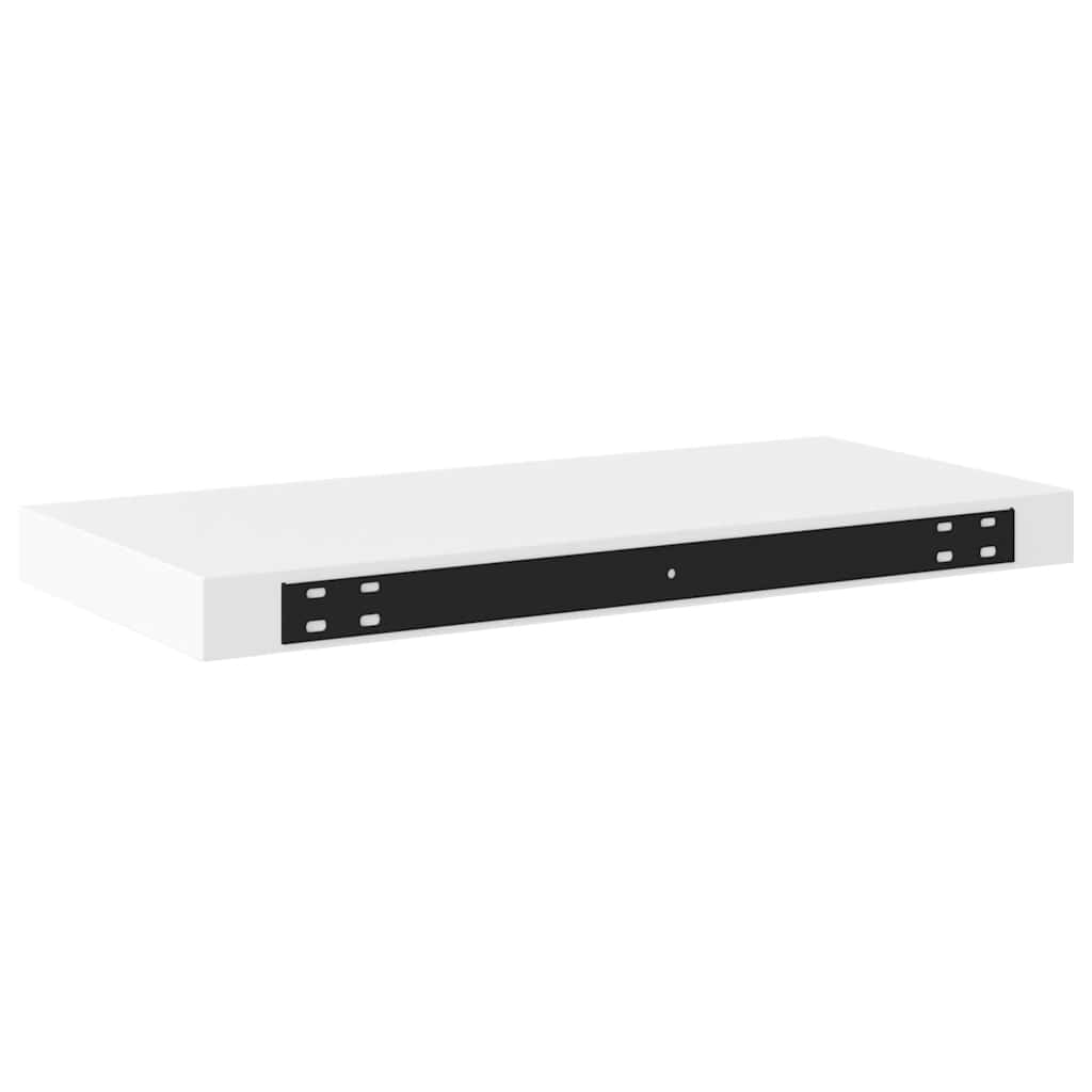 Floating Wall Shelves 4 pcs White 50x23.5x3.8 cm MDF