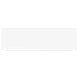Floating Wall Shelves 4 pcs White 80x23.5x3.8 cm MDF