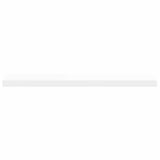 Floating Wall Shelf White 90x23.5x3.8 cm MDF