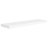 Floating Wall Shelves 2 pcs White 90x23.5x3.8 cm MDF
