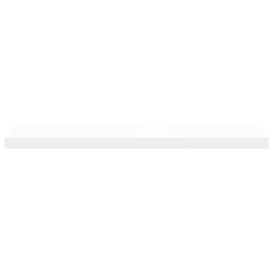 Floating Wall Shelves 4 pcs White 90x23.5x3.8 cm MDF