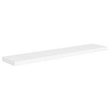 Floating Wall Shelves 4 pcs White 120x23.5x3.8 cm MDF