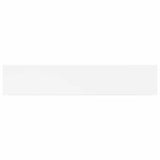 Floating Wall Shelves 4 pcs White 120x23.5x3.8 cm MDF - Extra Image