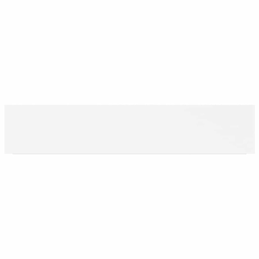 Floating Wall Shelves 4 pcs White 120x23.5x3.8 cm MDF