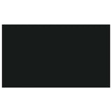 Floating Wall Shelf Black 40x23x3,8 cm MDF
