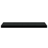 Floating Wall Shelves 2 pcs Black 80x23.5x3.8 cm MDF