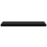 Floating Wall Shelf Black 90x23.5x3.8 cm MDF