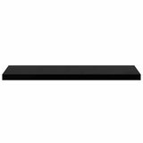 Floating Wall Shelves 4 pcs Black 90x23.5x3.8 cm MDF
