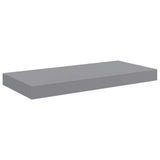 Floating Wall Shelf Grey 50x23.5x3.8 cm MDF