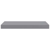 Floating Wall Shelf Grey 50x23.5x3.8 cm MDF